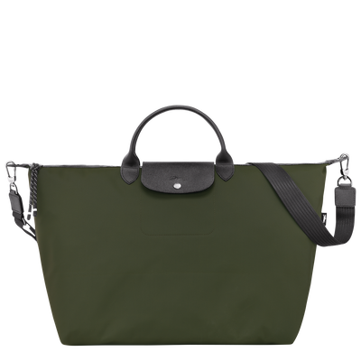 Le Pliage Energy L Travel bag , Khaki - Recycled canvas