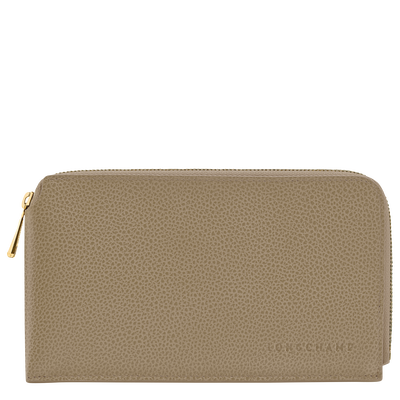 Le Foulonn&eacute; Pouch , Lichen - Leather