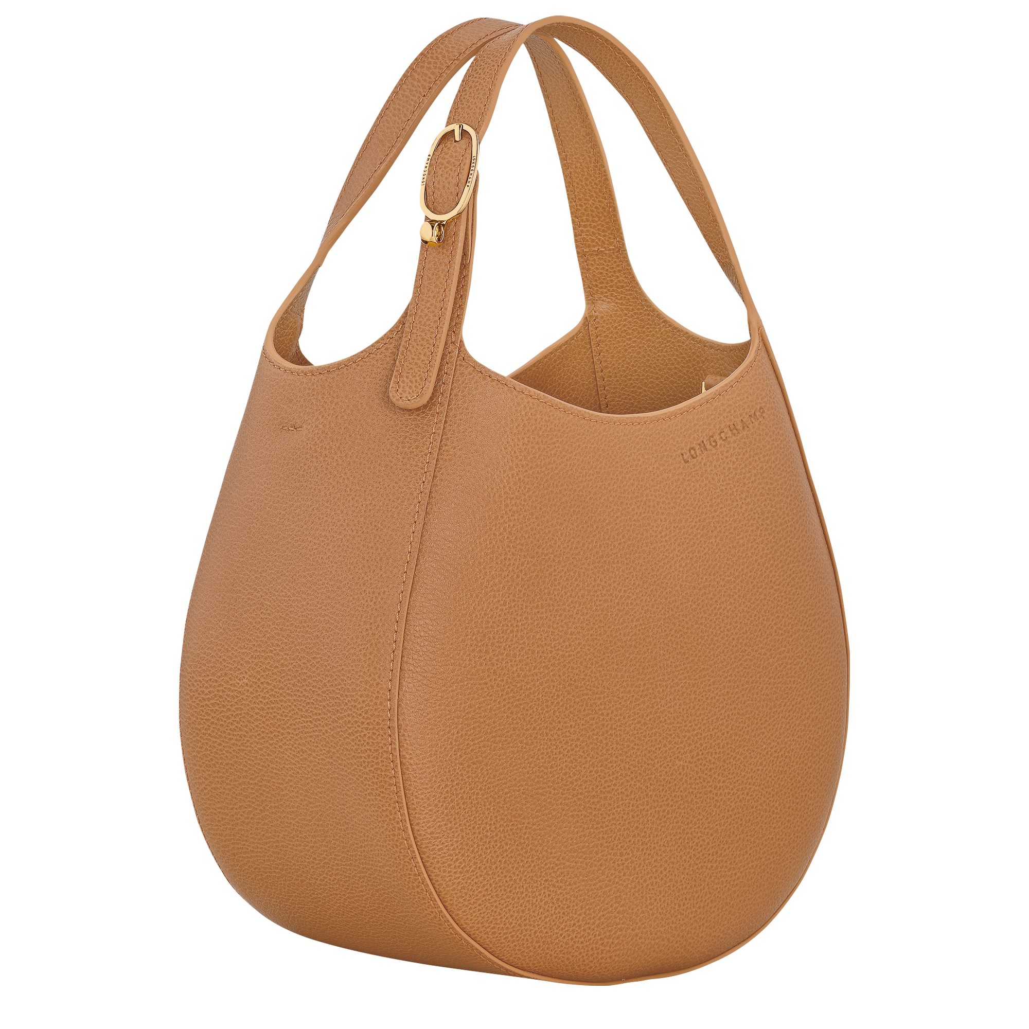 Le Foulonn&eacute; Handbag S, Pecan
