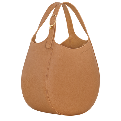 Le Foulonn&eacute; Handbag S, Pecan