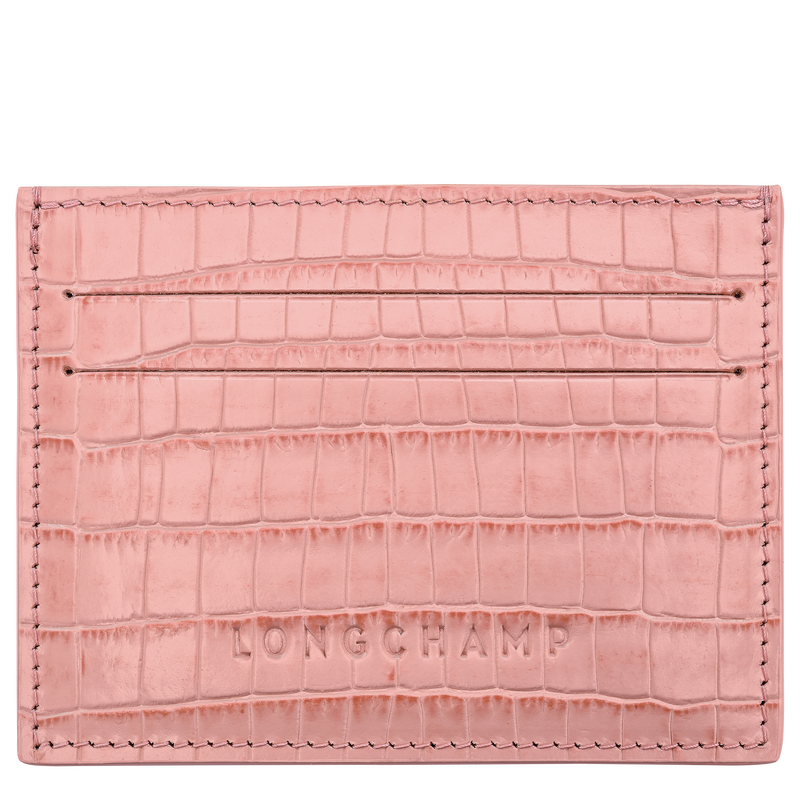 Longchamp Pocket Card holder , Pink Tea - Leather  - View 1 of  2