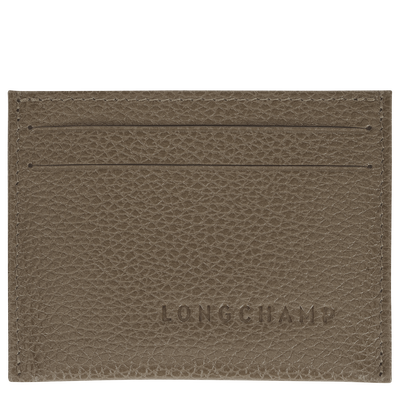 Le Foulonn&eacute; Card holder , Caper - Leather