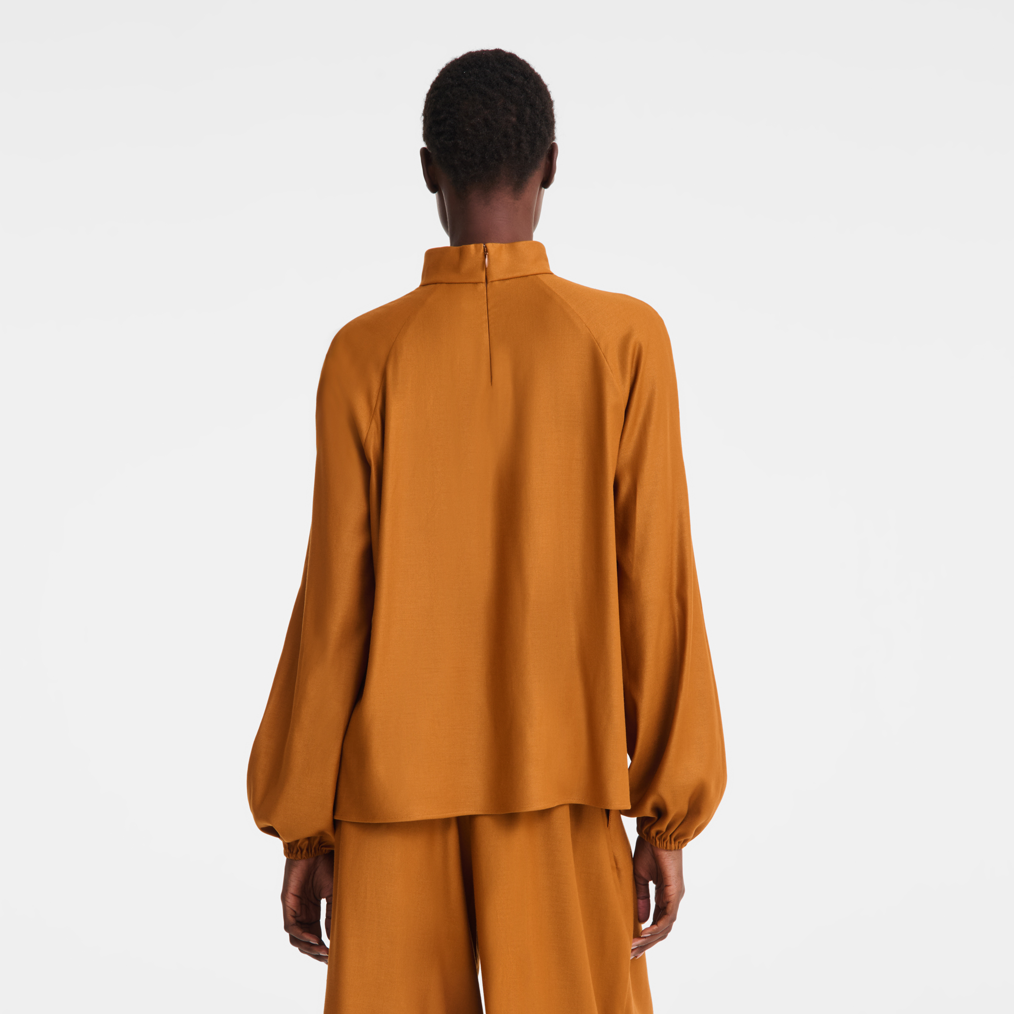 null Blouse, Caramel