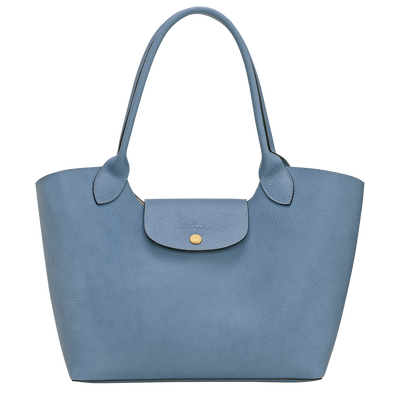 Épure Shoulder bag , Slate - Leather