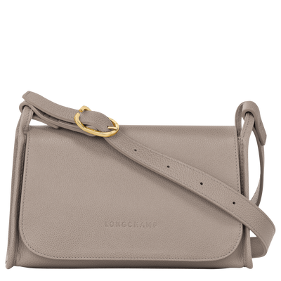 Le Foulonné M Crossbody bag , Turtledove - Leather