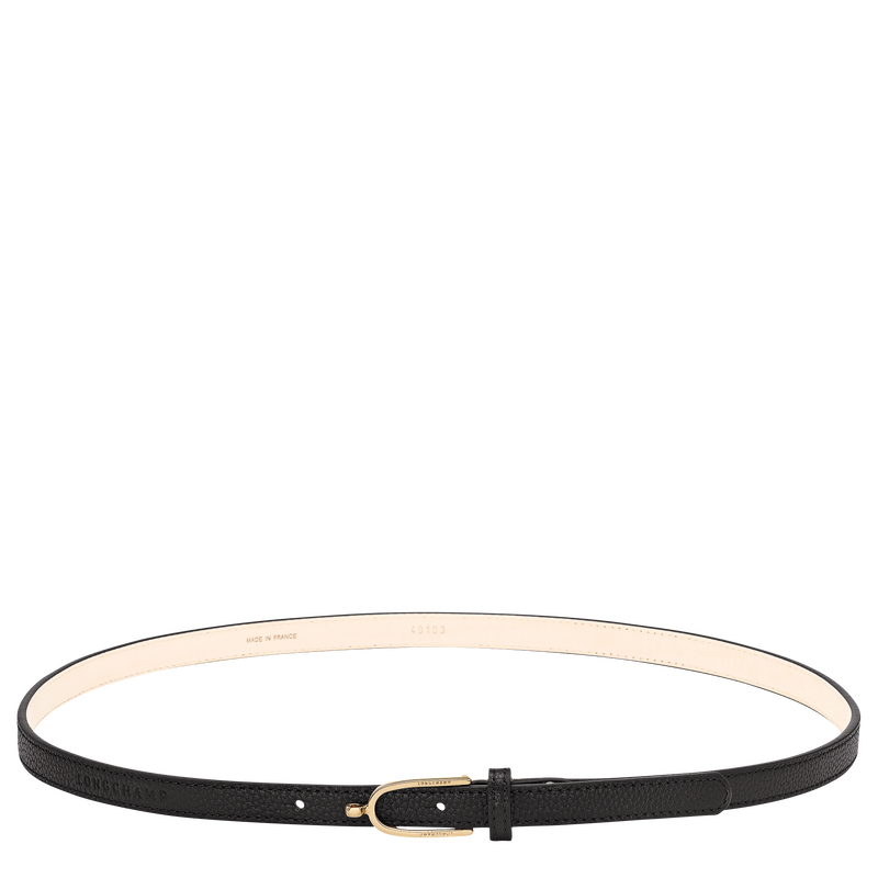 Ladies' belt , Black - Leather  - View 1 of  3