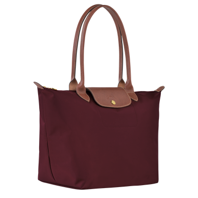 Le Pliage Original Tote bag L, Burgundy