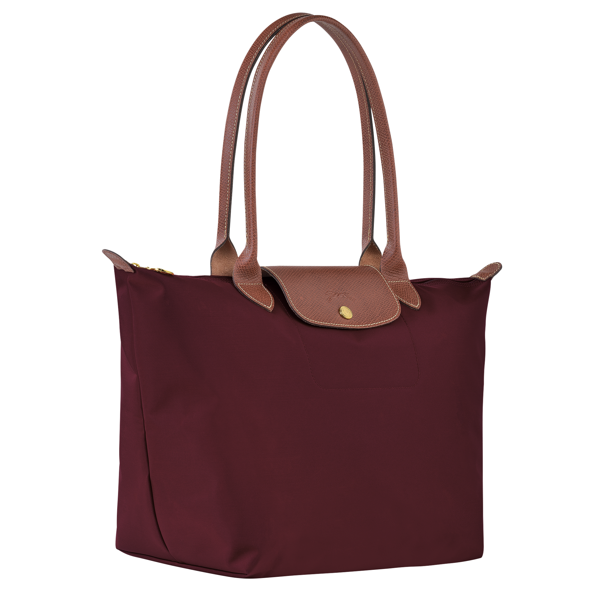 Tote bag L, Burgundy - View 3 of 
        7 - zoom in Le Pliage Original Tote bag L, Burgundy