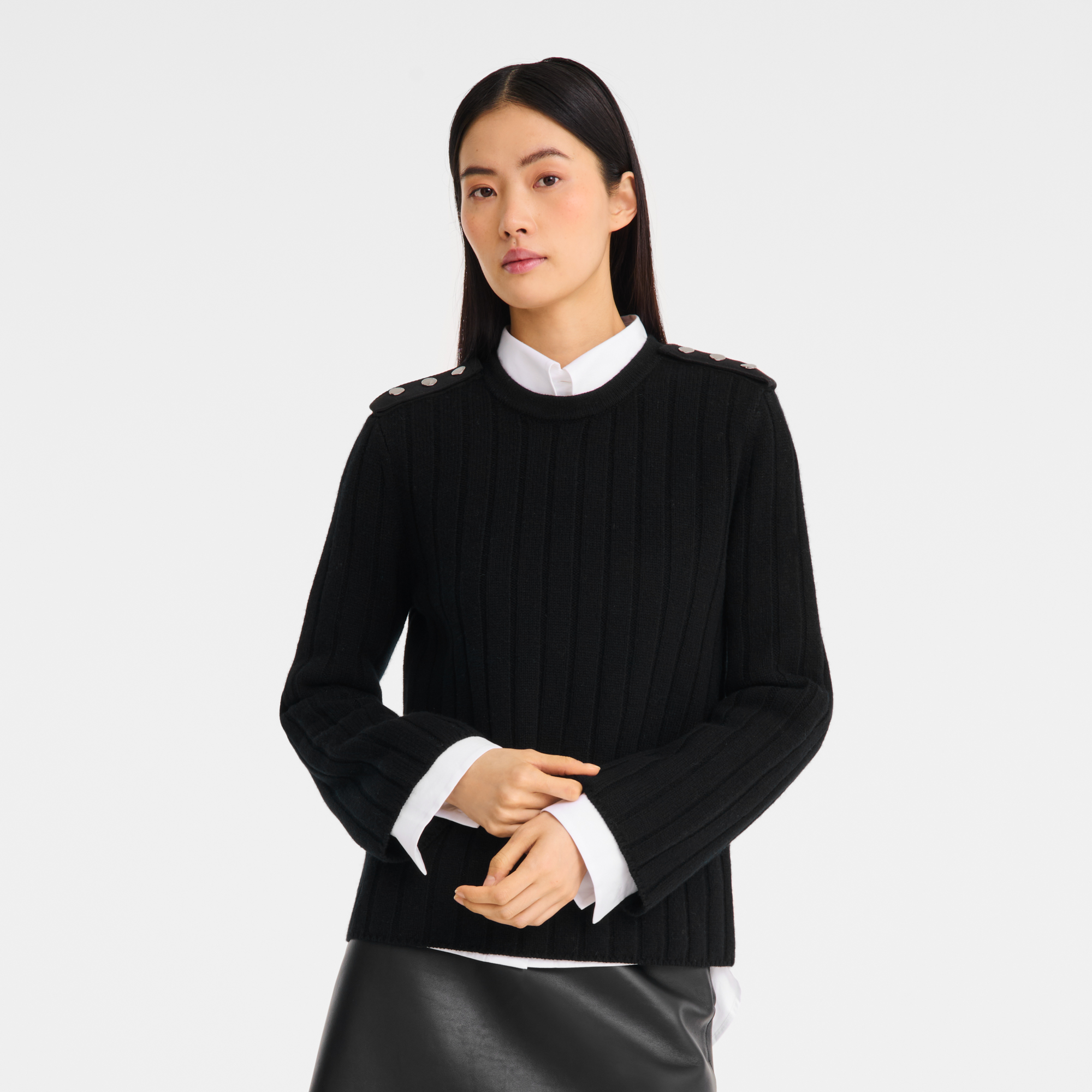 null Sweater, Black