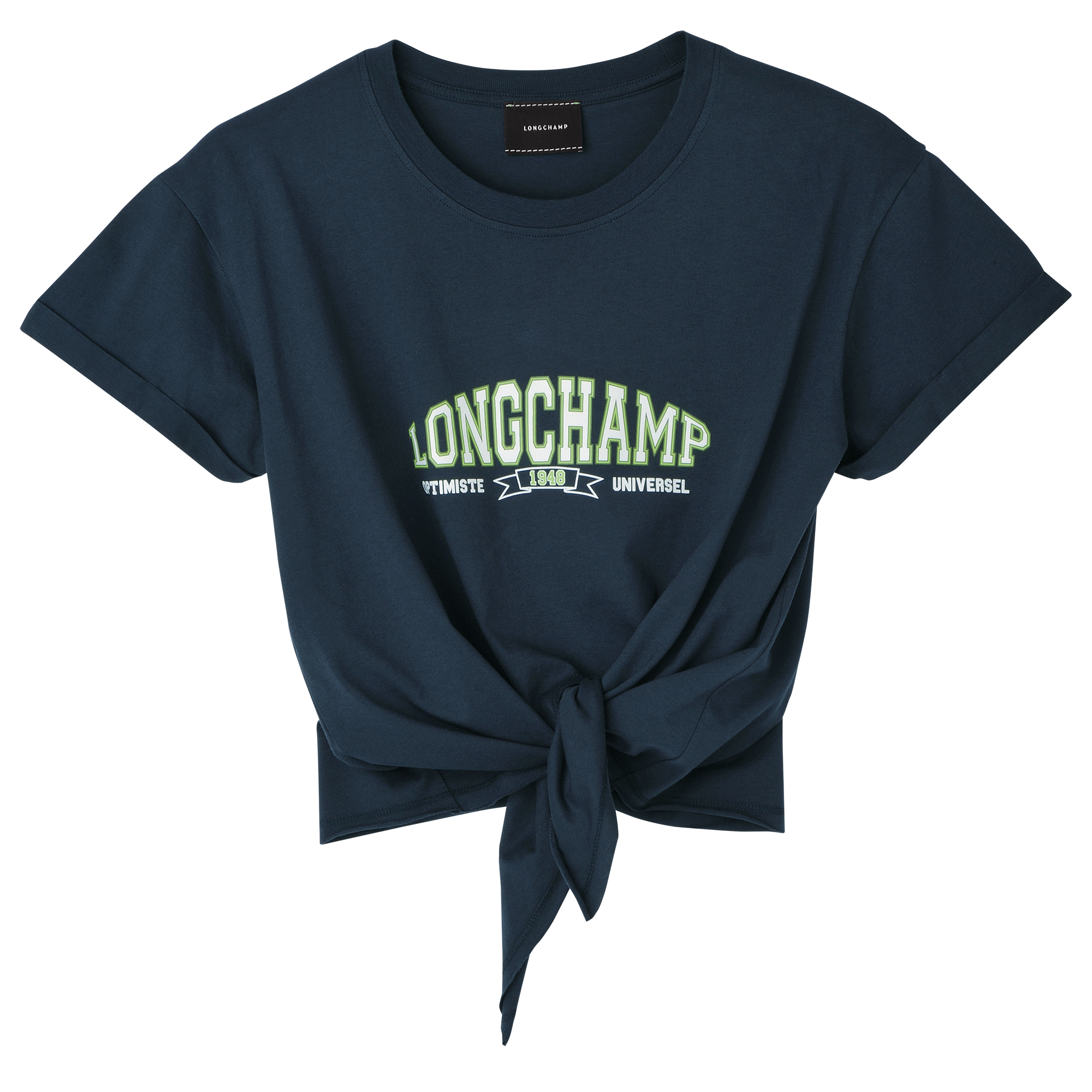 Tied T-shirt, Navy - View 1 of
2 - zoom in null Tied T-shirt, Navy