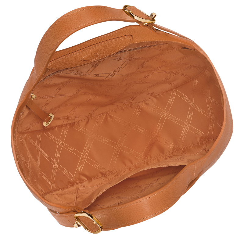 Le Foulonn&eacute; XL Tote bag , Amber - Leather  - View 5 of  6