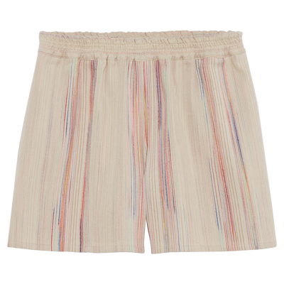 Shorts , Rainbow - Jacquard striped cotton