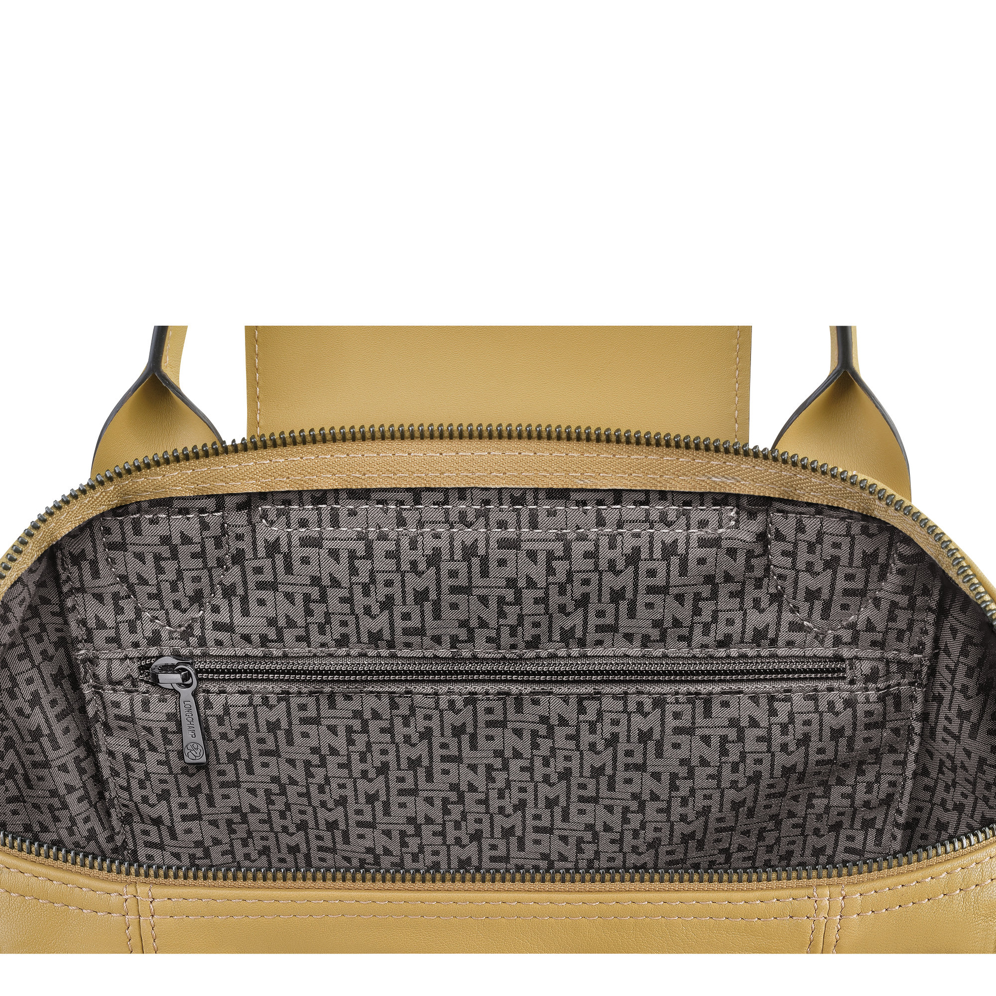 Le Pliage Cuir S Top handle bag Desert - Leather (L1512757526)