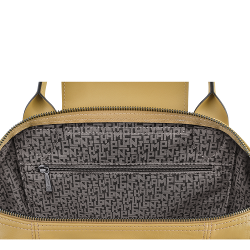 Le Pliage Cuir S Top handle bag Desert Leather Longchamp TH