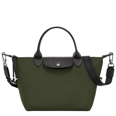Le Pliage Energy S Handbag , Khaki - Recycled canvas