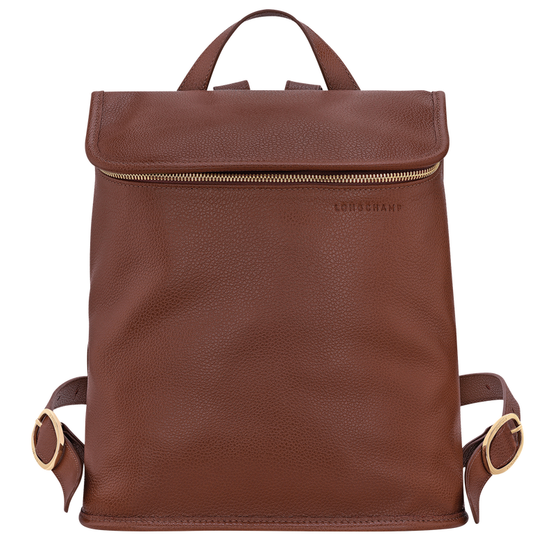 Le Foulonné M Backpack , Coffee - Leather  - View 1 of  5