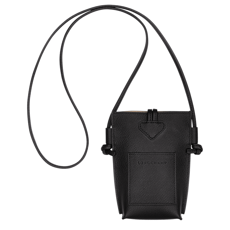 Le Roseau Phone case , Black - Leather  - View 4 of  6