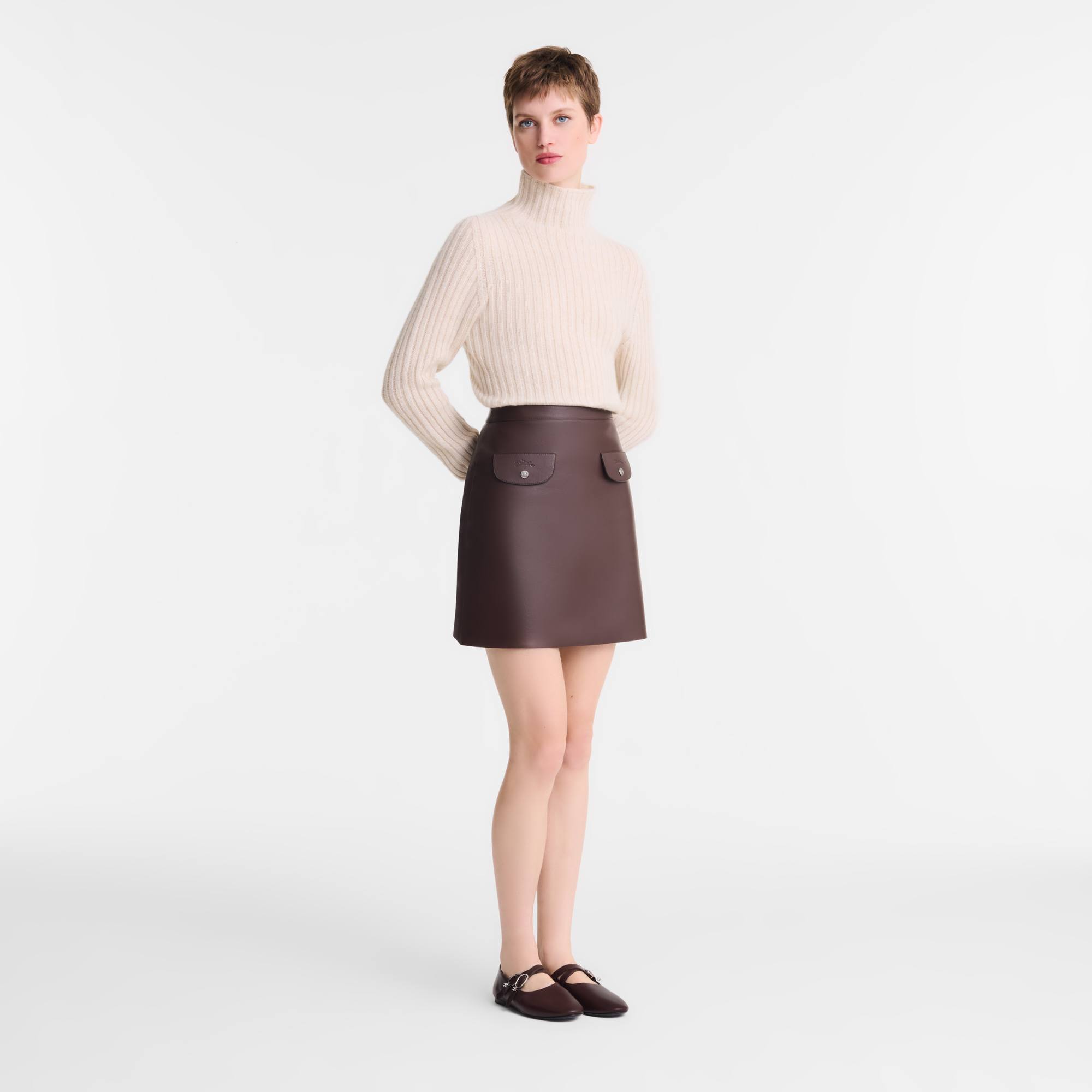null Skirt, Ebony