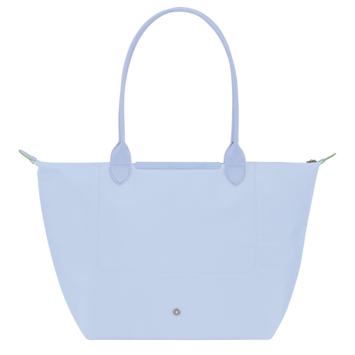 Le Pliage Green L Tote bag Sky Blue - Recycled canvas (L1899919P79