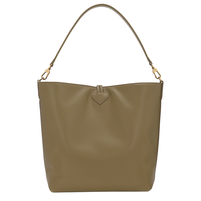 Le Roseau M Hobo bag , Olive - Leather  - View 4 of  5