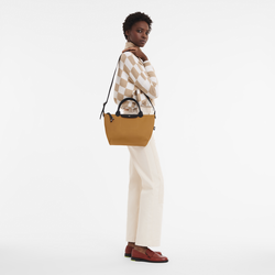 Le Pliage Energy S Handbag , Tobacco - Recycled canvas