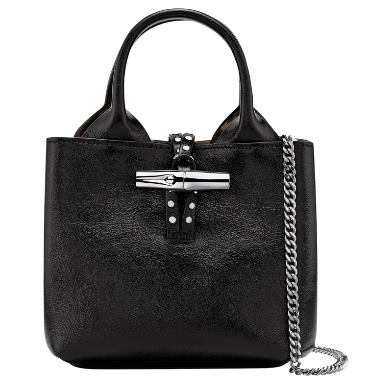 Le Roseau XS Handbag , Black - Leather  - View 1 of  6