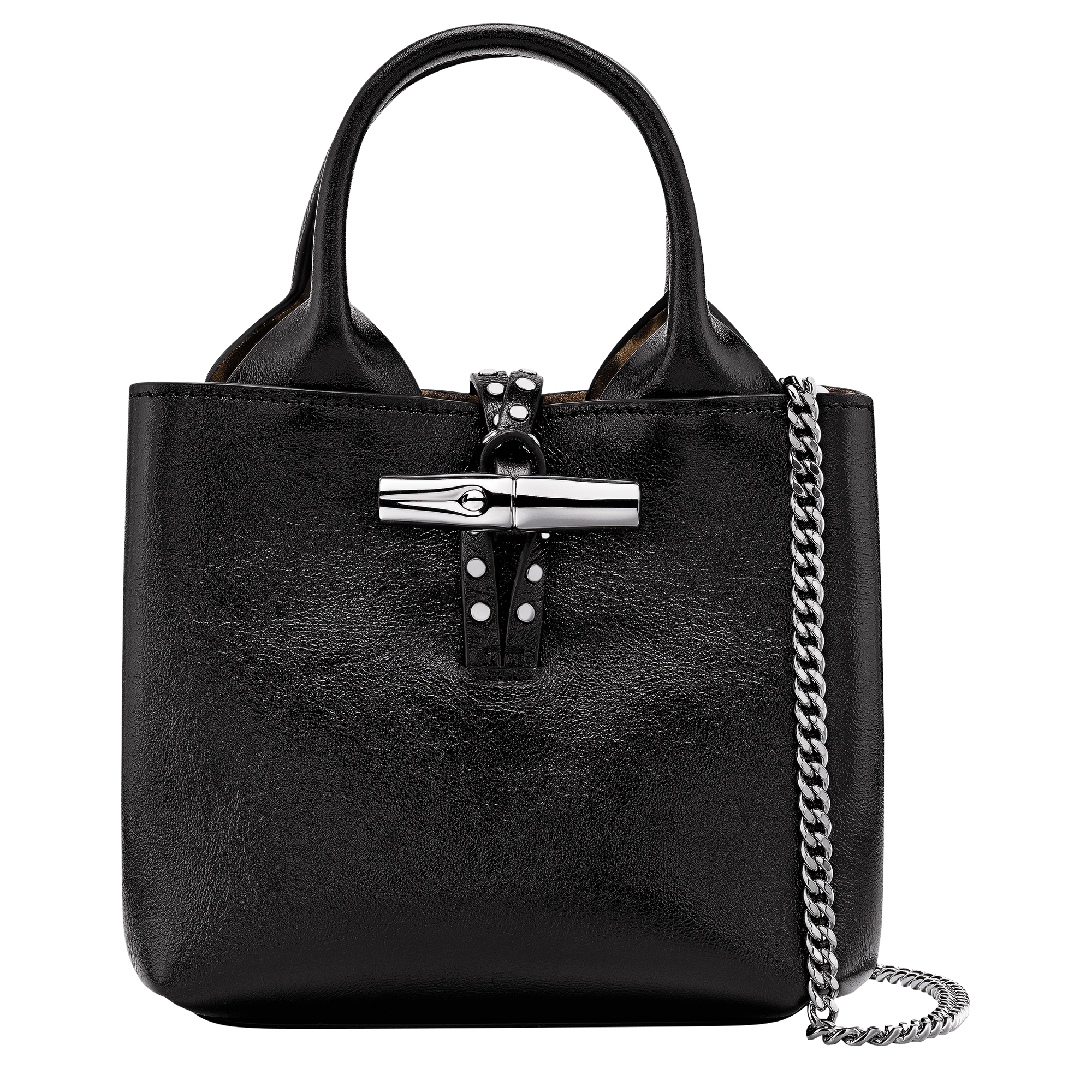 Handbag XS, Black - View 1 of
6 - zoom in Le Roseau Handbag XS, Black