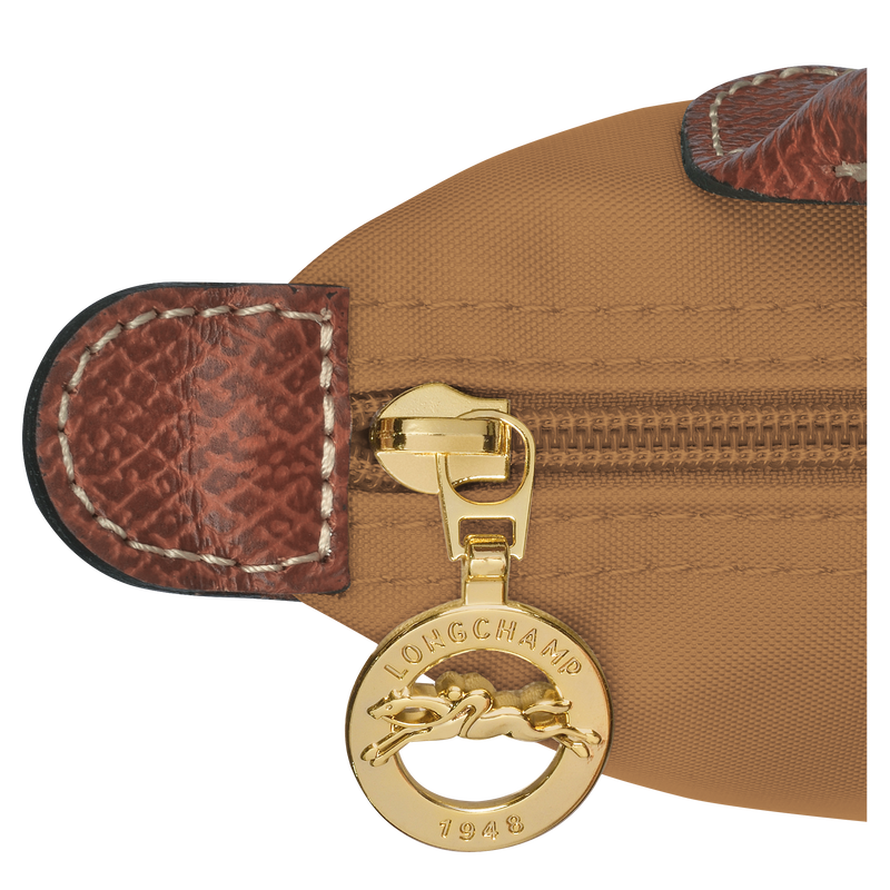 Le Pliage Original Pouch with handle , Fawn - Recycled canvas  - View 6 of  6