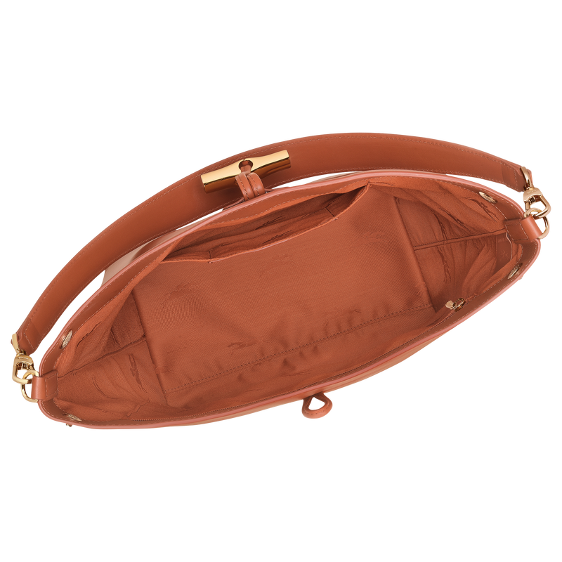 Le Roseau M Hobo bag , Bark - Leather  - View 5 of  6