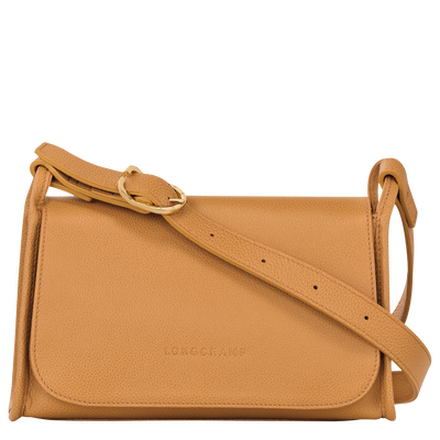 Le Foulonné M Crossbody bag , Walnut - Leather