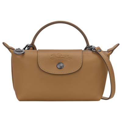 Le Pliage Xtra XS Pouch , Tobacco - Leather