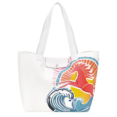 Le Pliage Collection L Tote bag , Rainbow - Canvas