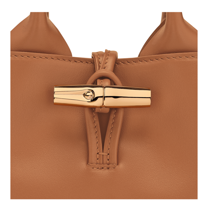 Le Roseau XS Handbag , Cashew - Leather  - View 7 of  7