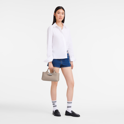 Le Roseau Handbag S, Clay
