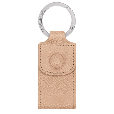 Le Pliage Original Key ring , Beige - Leather