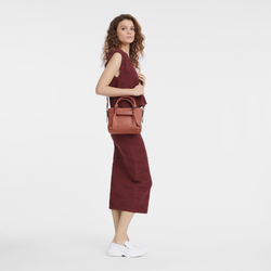 Longchamp 3D S Handbag , Sienna - Leather