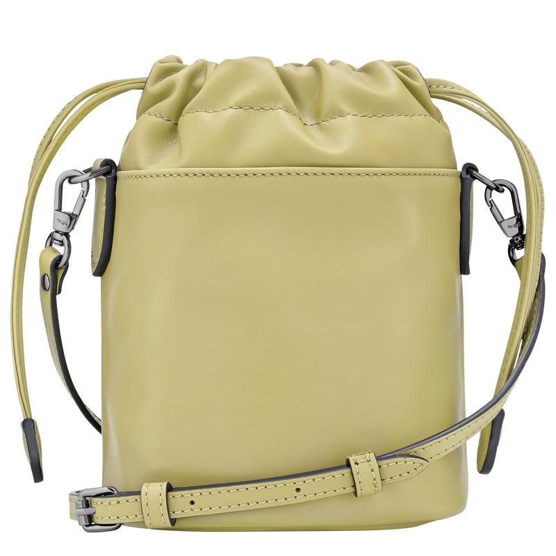 Le Pliage Xtra XS Bucket bag , Pistachio - Leather  - View 4 of  6