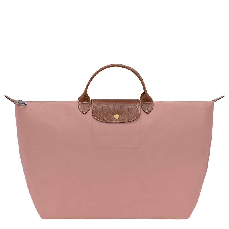 Le Pliage Original L Travel bag , Pink Tea - Recycled canvas  - View 1 of  7