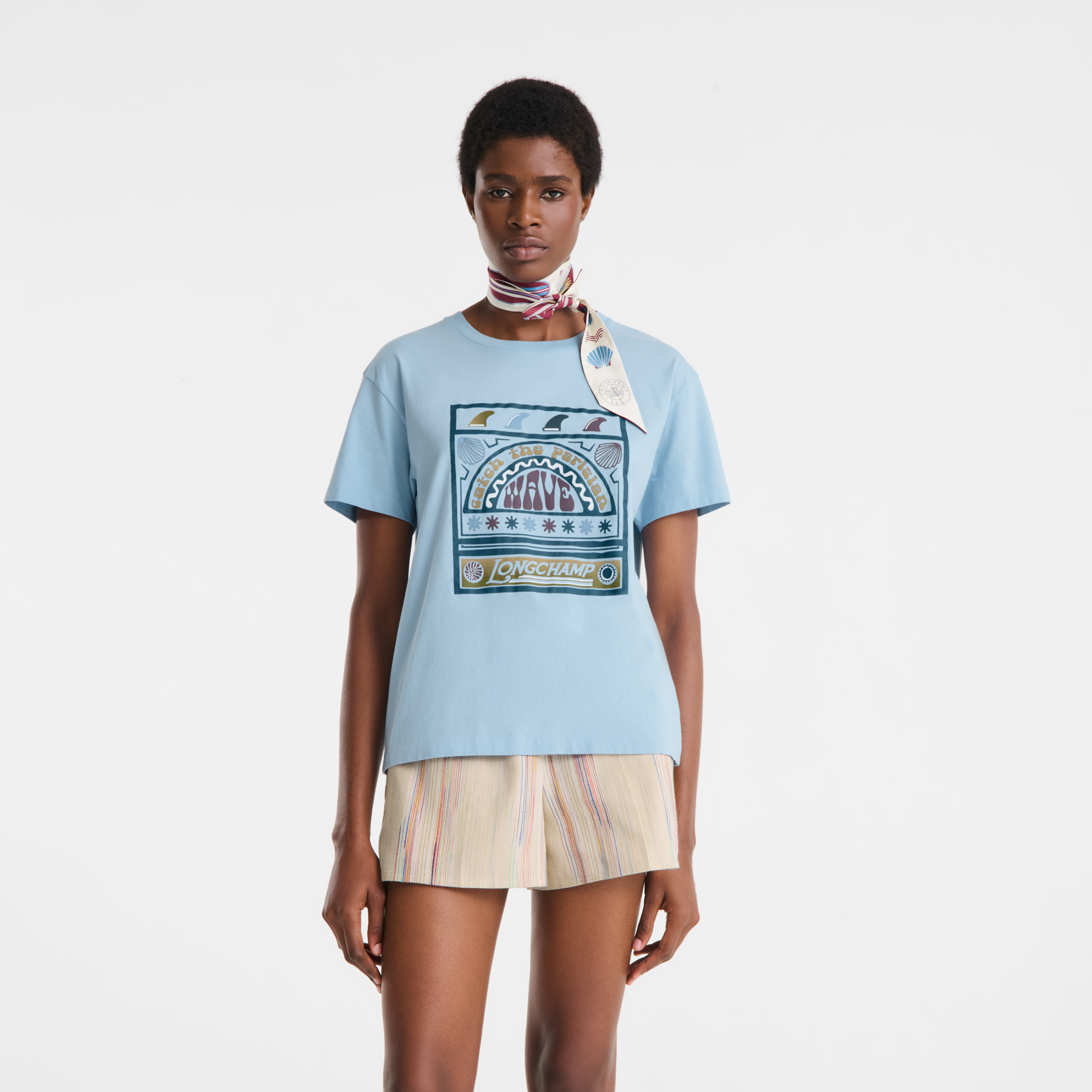 null T-shirt, Sky Blue