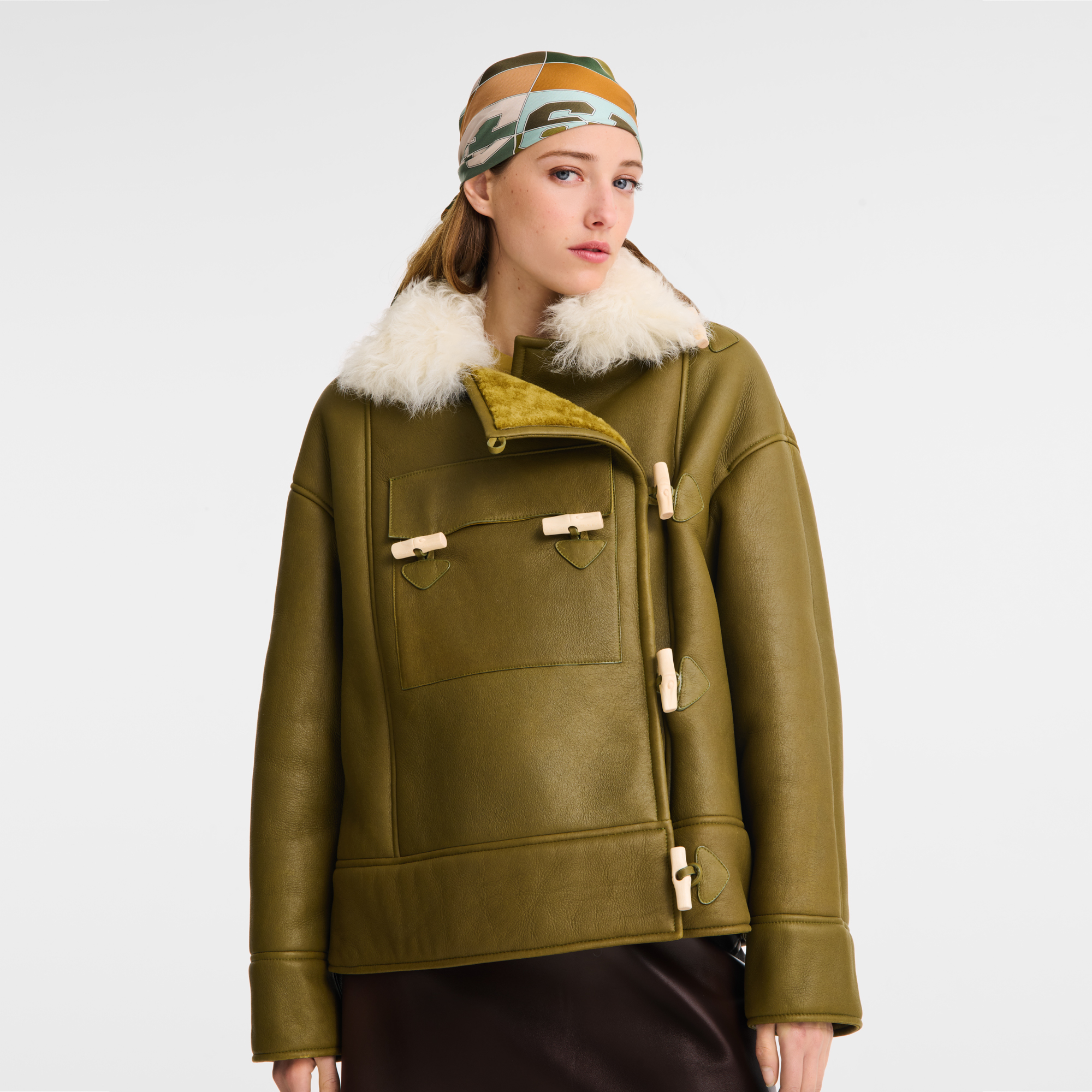 Coat, Olive - View 3 of
4 - zoom in null Coat, Olive