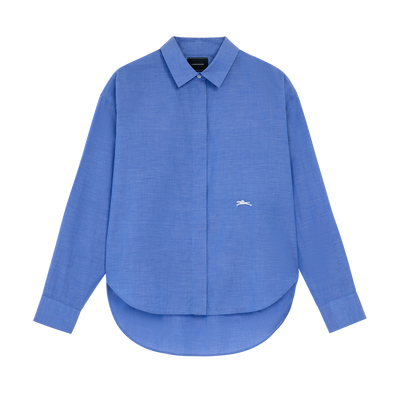 Shirt , Navy - Chambray