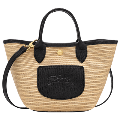 Le Pliage Collection XS Basket bag , Black - Canvas