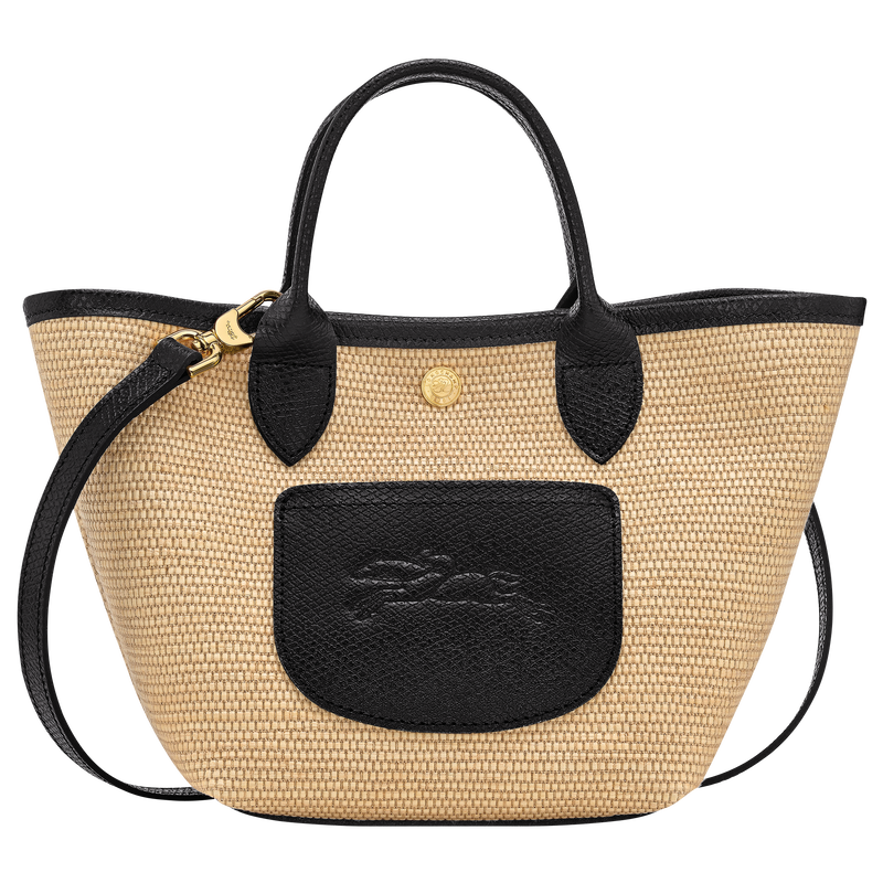 Le Pliage Collection XS Basket bag , Black - Canvas  - View 1 of  6