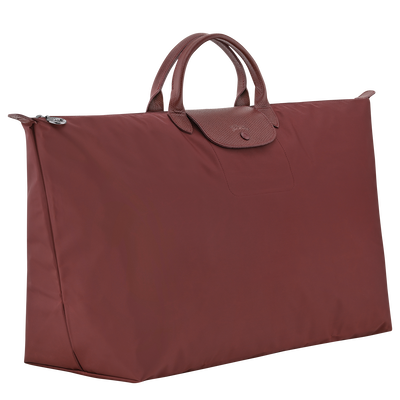 Le Pliage One M Travel bag , Burgundy - Canvas