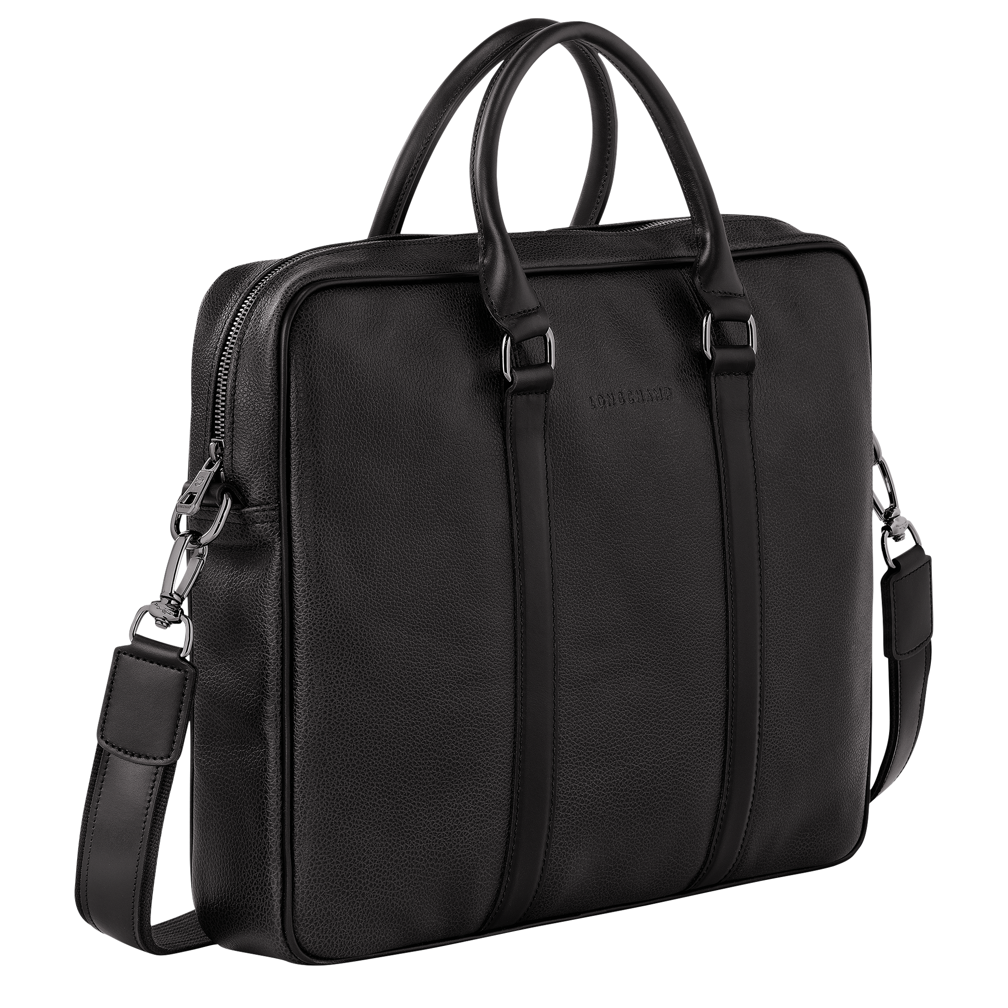 Le Foulonn&eacute; Briefcase S, Black