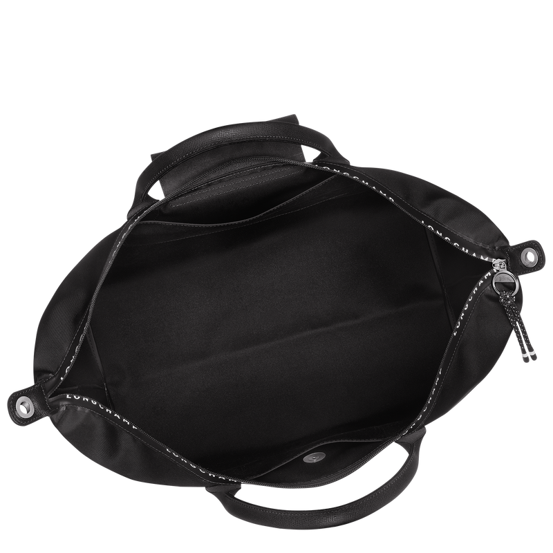 Le Pliage Energy L Travel bag , Black - Recycled canvas  - View 5 of  6