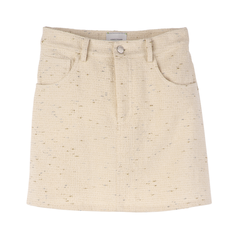 Skirt , Ivory - Tweed  - View 1 of  5
