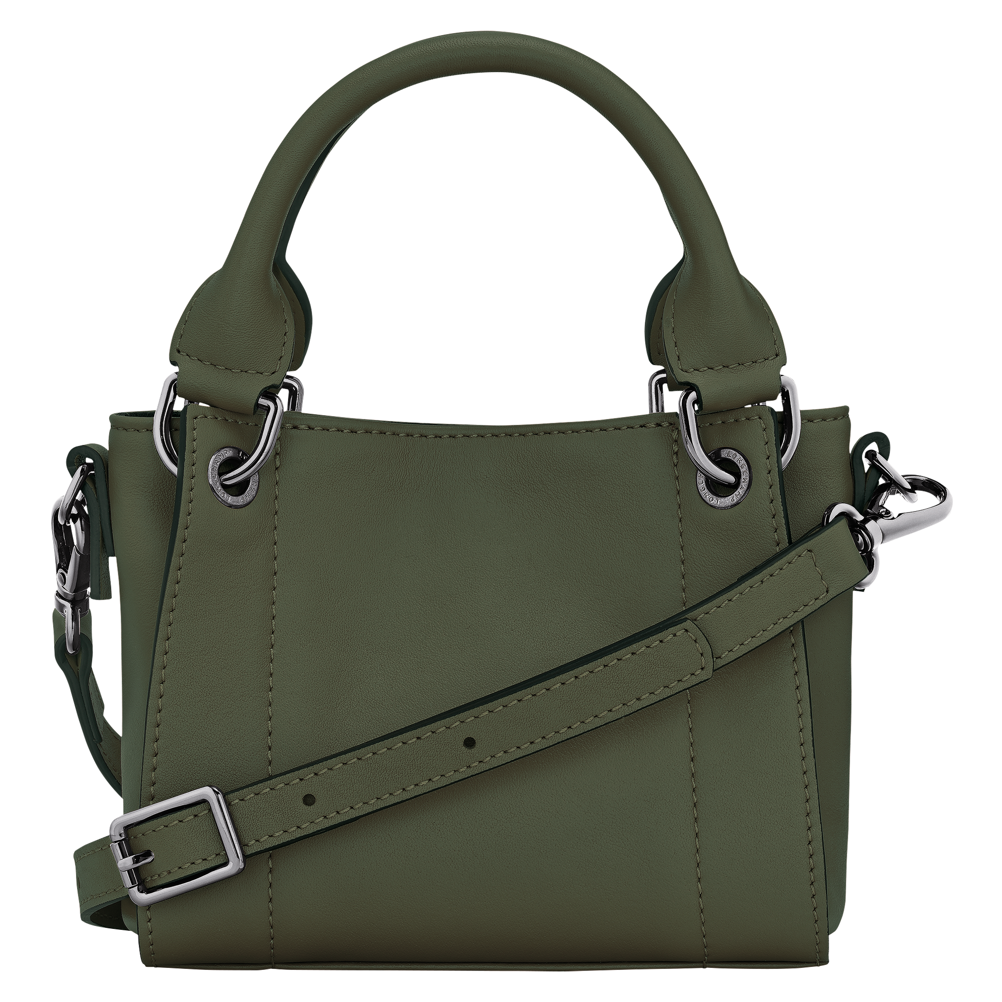 Handbag XS, Khaki - View 4 of 
        6 - zoom in Longchamp 3D Handbag XS, Khaki