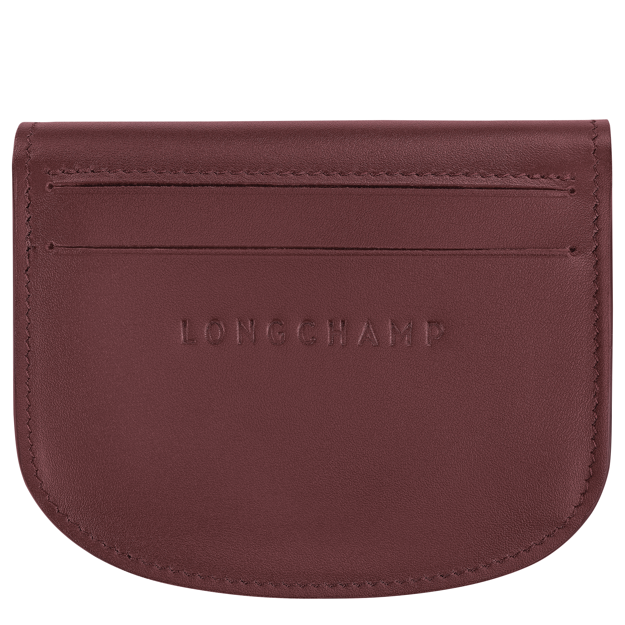 &Eacute;pure Card holder, Burgundy