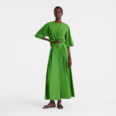 Top , Matcha - Cotton poplin